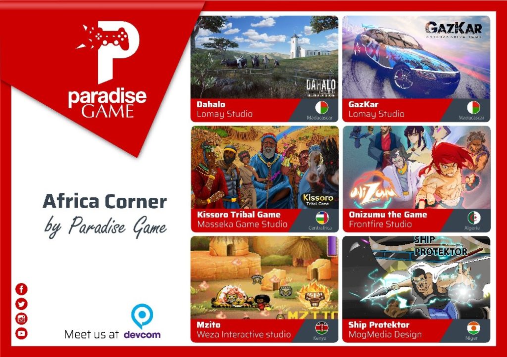 Video Games made-in-Africa reach the Global Scene during Devcom Thanks to Paradise Game, ahead of Gamescom 2018