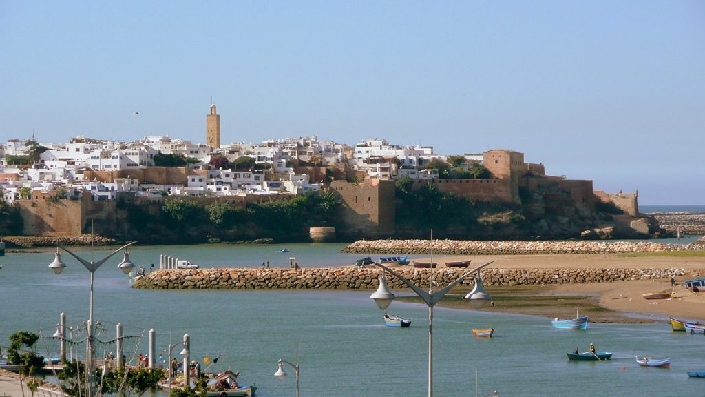 Kasbah des Oudaias et Oued Bou Regreg (Rabat, Maroc)