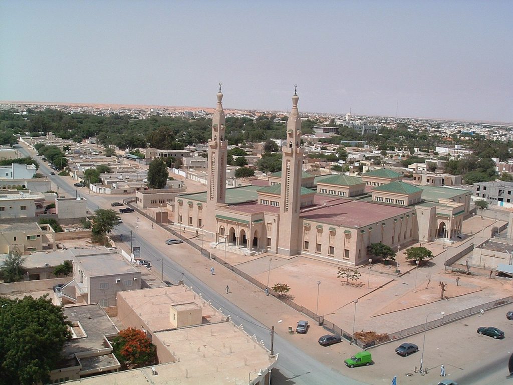 Central mosque in Nouakchott, Mauritania. 15 December 2006. Author Alexandra Pugachevsky