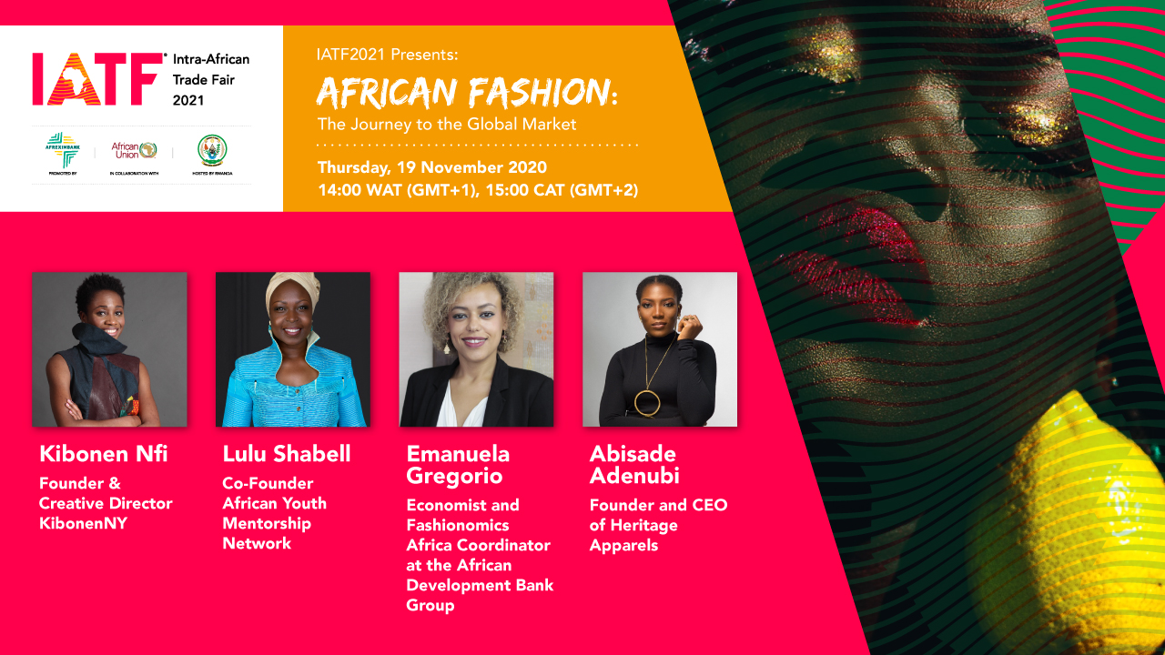 IATF2021 Presents African Fashion: The Journey to the Global Market. A Creative Sector Webinar