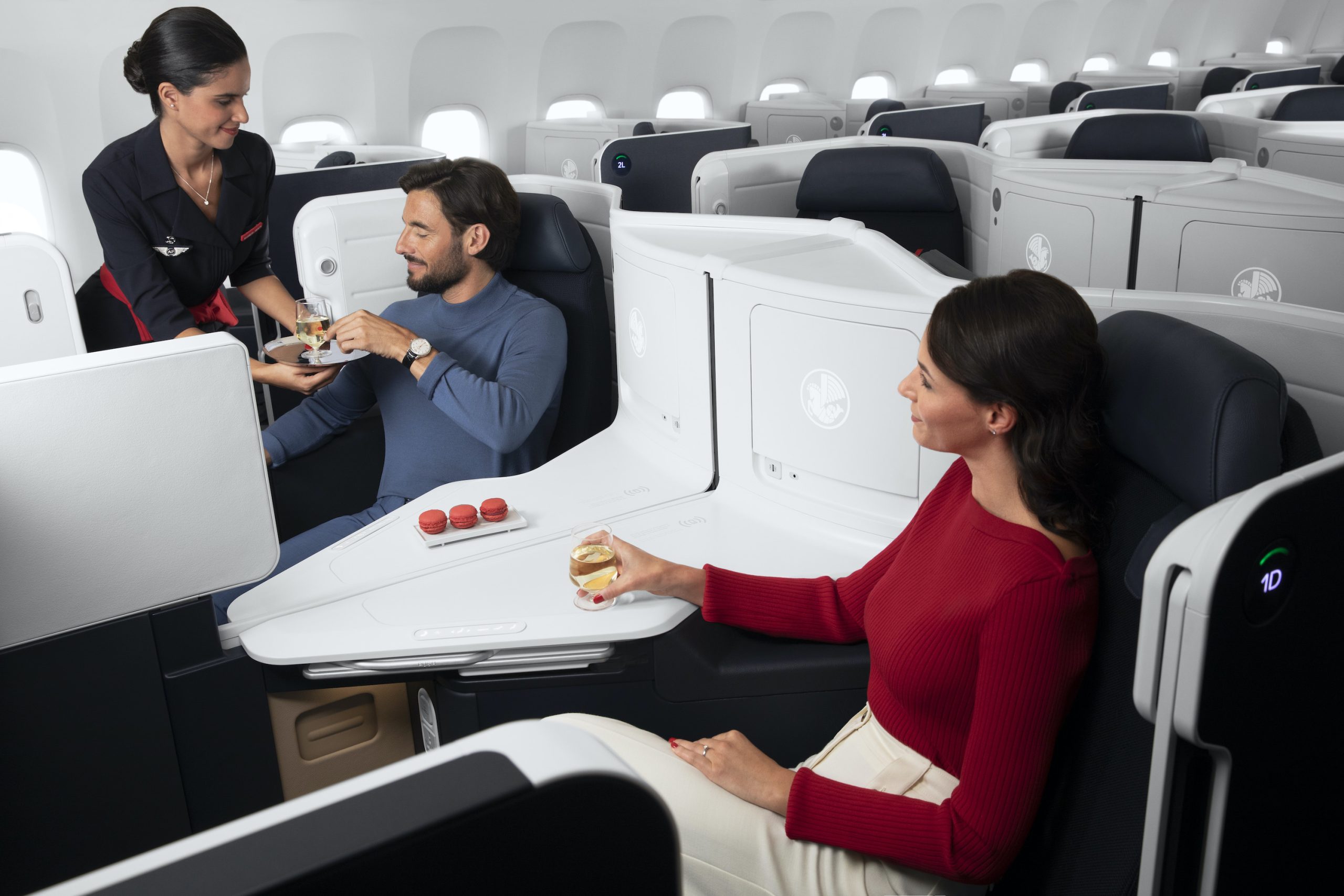 Air France Unveils New Business Class Cabin On Flights Between Paris and Johannesburg