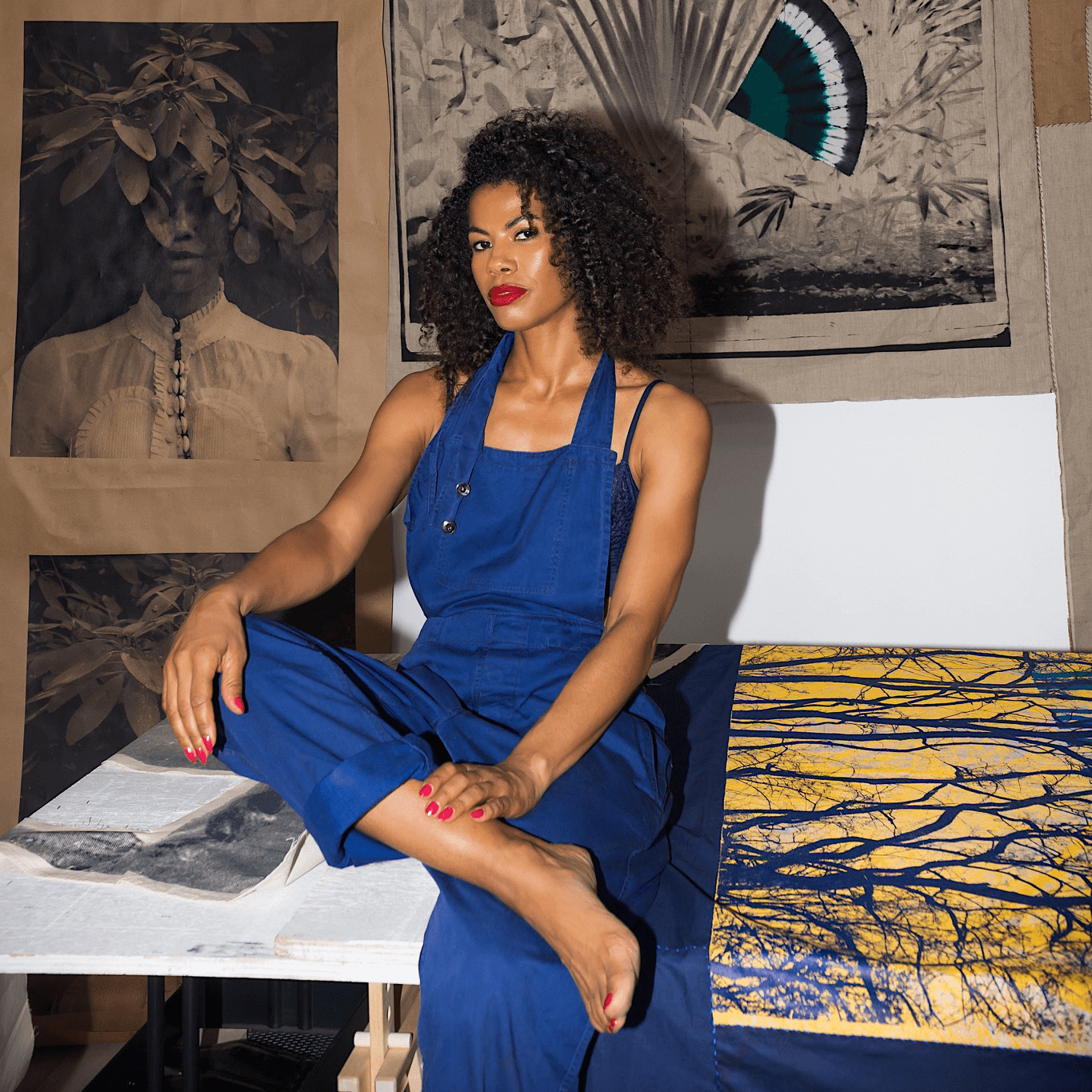 Zohra Opoku Pioneering Sustainability at the Unveiling of a New Exhibition in Ghana