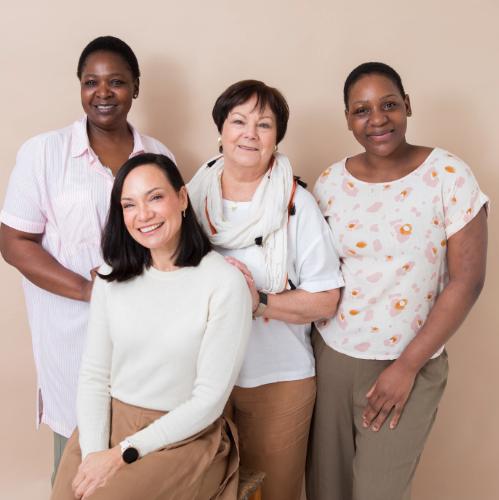 Tanya du Bois and the Naturals Beauty team in Cape Town